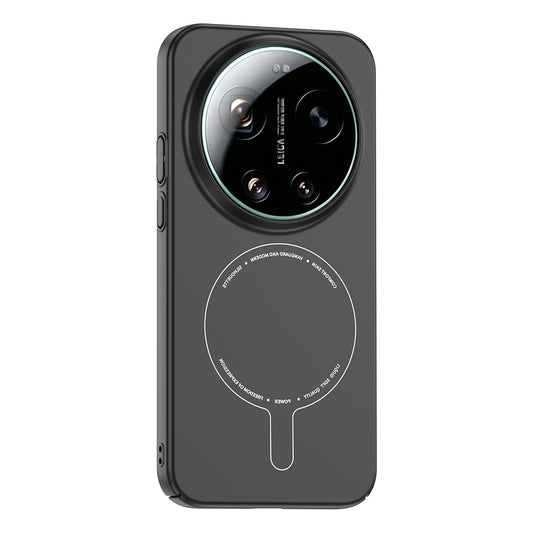 Xiaomi 17 Ultra Kılıf M-Safe Şarj Özellikli Kamera Korumalı Zore Elio Sert PC Kapak