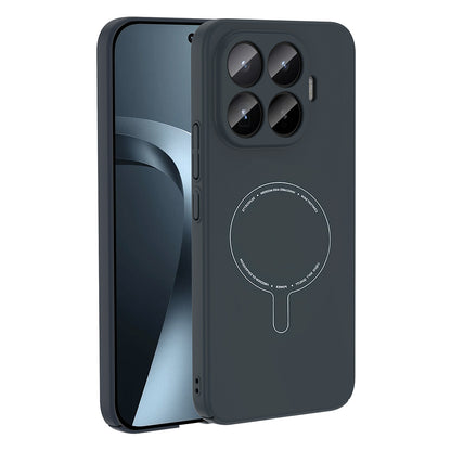 Xiaomi 17T Kılıf M-Safe Şarj Özellikli Kamera Korumalı Zore Elio Sert PC Kapak