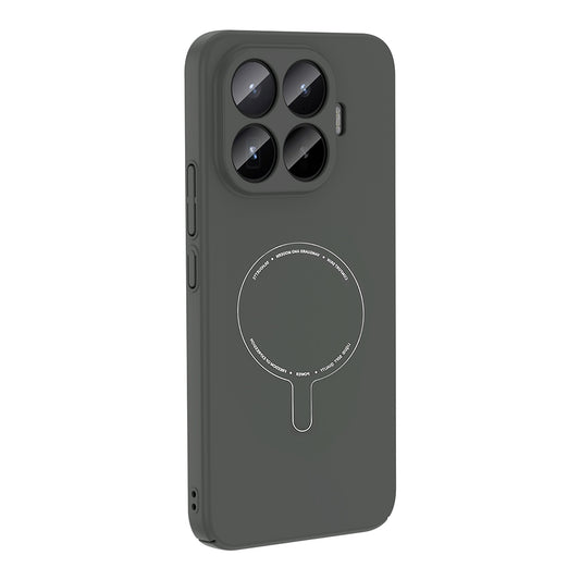 Xiaomi 17T Kılıf M-Safe Şarj Özellikli Kamera Korumalı Zore Elio Sert PC Kapak