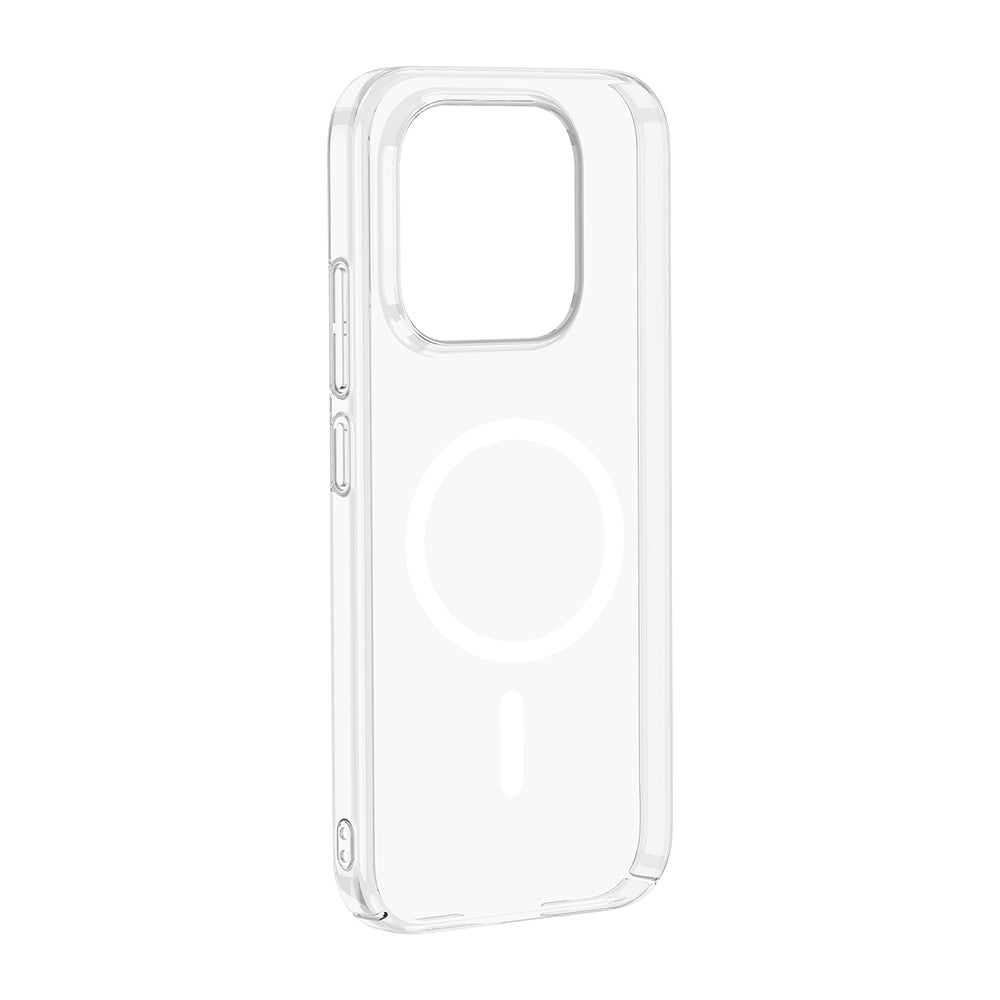Xiaomi 17T Pro Kamera Korumalı M-Safe Şarj Özellikli Şeffaf Zore London Sert PC Kapak