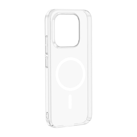 Xiaomi 17T Pro Kamera Korumalı M-Safe Şarj Özellikli Şeffaf Zore London Sert PC Kapak