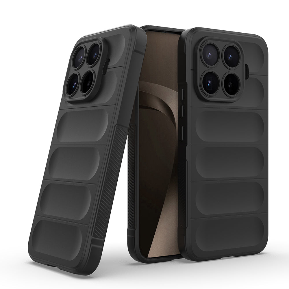 Xiaomi 17T Pro Kılıf Esnek TPU Oyuklu Arka Yüzey Tasarımlı Zore Etnik Silikon Kapak