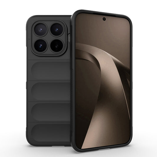 Xiaomi 17T Pro Kılıf Esnek TPU Oyuklu Arka Yüzey Tasarımlı Zore Etnik Silikon Kapak