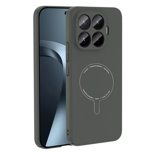 Xiaomi 17T Pro Kılıf M-Safe Şarj Özellikli Kamera Korumalı Zore Elio Sert PC Kapak