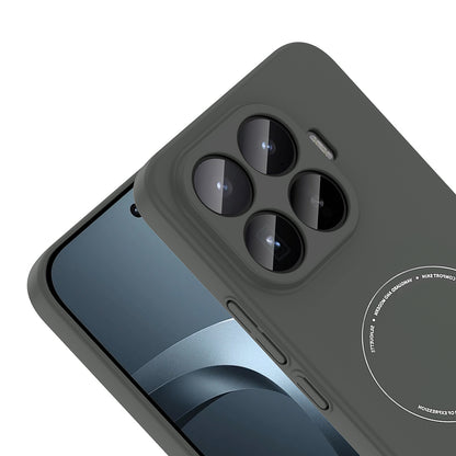 Xiaomi 17T Pro Kılıf M-Safe Şarj Özellikli Kamera Korumalı Zore Elio Sert PC Kapak