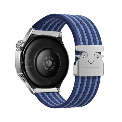 Xiaomi Amazfit Pace Zore KRD-133 22mm Naylon Kumaş Hasır Örgülü Kordon