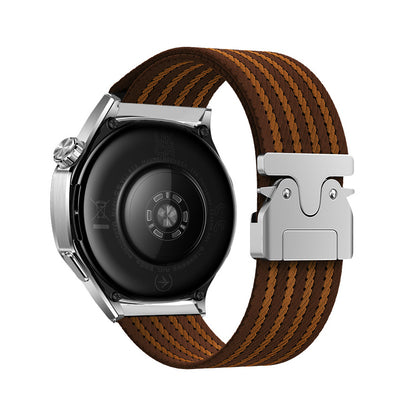 Xiaomi Amazfit Pace Zore KRD-133 22mm Naylon Kumaş Hasır Örgülü Kordon