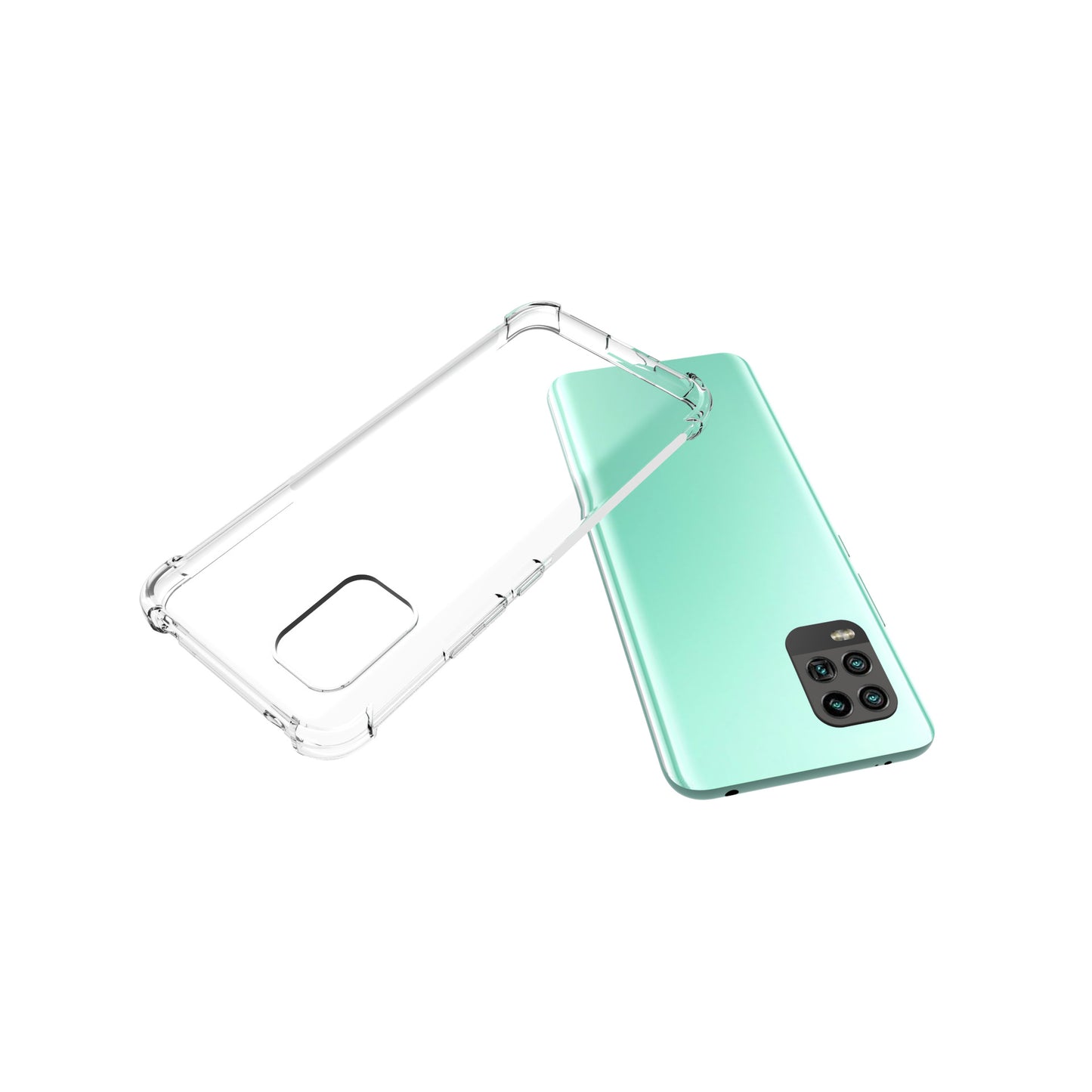 Xiaomi Mi 10 Lite Kılıf Zore Nitro Anti Shock Silikon