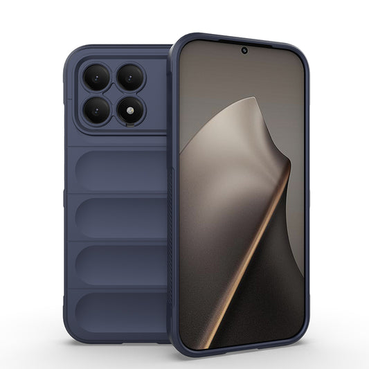 Xiaomi Poco F8 Pro Kılıf Esnek TPU Oyuklu Arka Yüzey Tasarımlı Zore Etnik Silikon Kapak