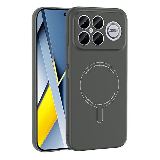 Xiaomi Poco F8 Ultra Kılıf M-Safe Şarj Özellikli Kamera Korumalı Zore Elio Sert PC Kapak