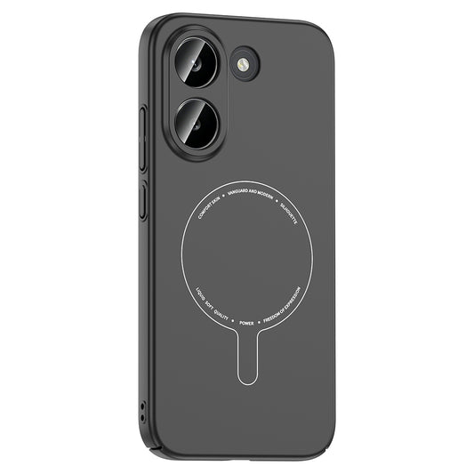 Xiaomi Poco X8 Pro Kılıf M-Safe Şarj Özellikli Kamera Korumalı Zore Elio Sert PC Kapak
