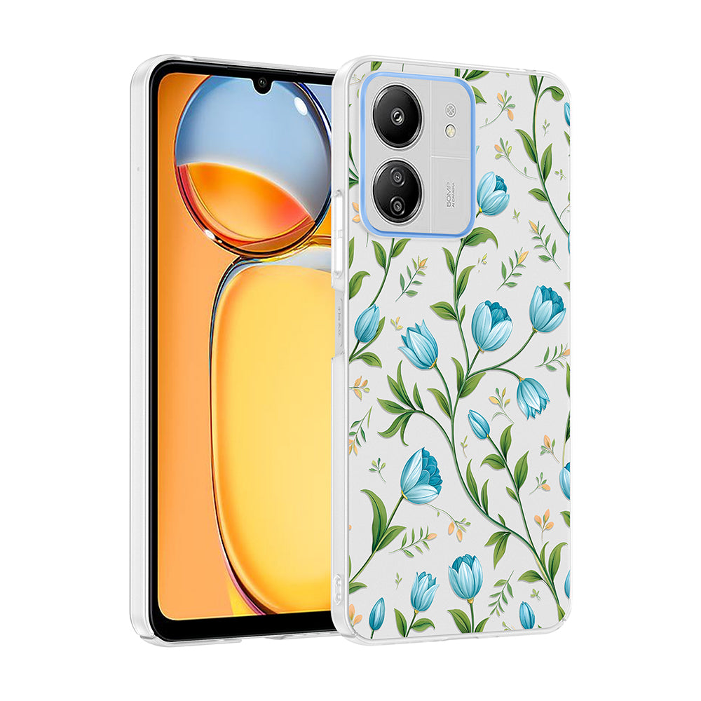 Xiaomi Redmi 13C Kılıf Kamera Korumalı Desenli Zore Klip Kapak