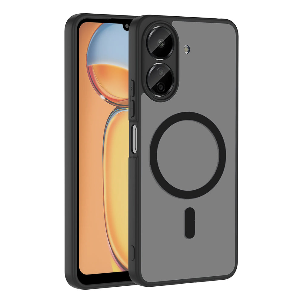 Xiaomi Redmi 13C Kılıf M-safe Şarj Özellikli Zore Babet Kapak