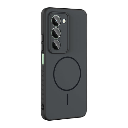 Xiaomi Redmi 15 Kılıf M-safe Şarj Özellikli Zore Tea Kapak