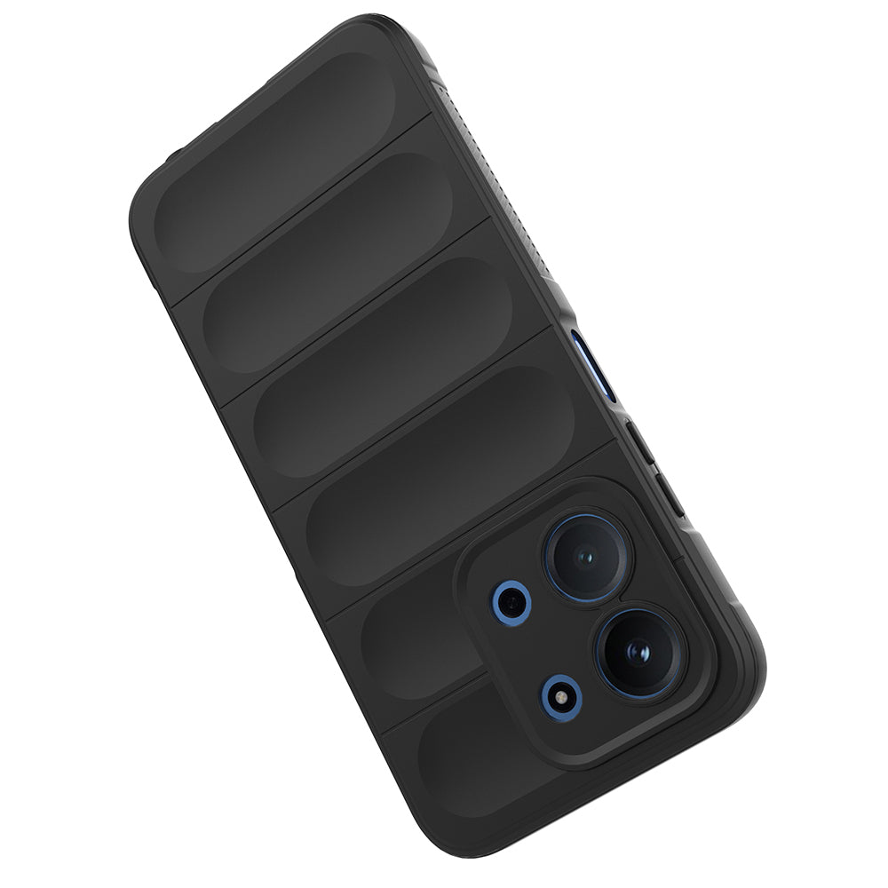 Xiaomi Redmi 15C 4G Kılıf Esnek TPU Oyuklu Arka Yüzey Tasarımlı Zore Etnik Silikon Kapak