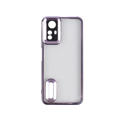 Xiaomi Redmi Note 12S Kılıf Kamera Korumalı Logo Gösteren Zore Omega Kapak