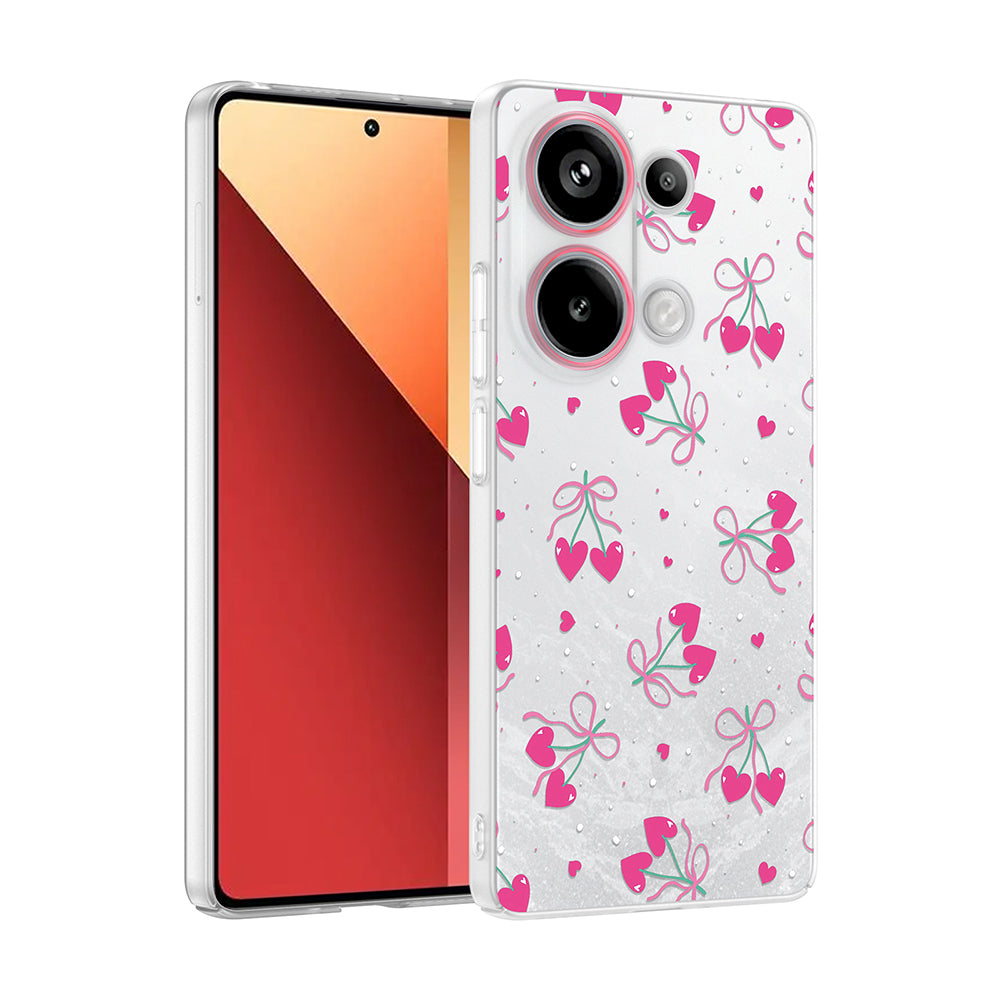 Xiaomi Redmi Note 13 Pro 4G Kılıf Kamera Korumalı Desenli Zore Klip Kapak