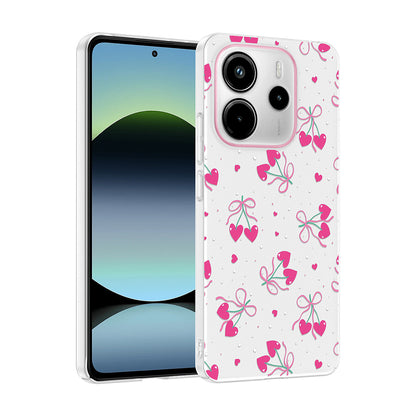 Xiaomi Redmi Note 14 4G Kılıf Kamera Korumalı Desenli Zore Klip Kapak