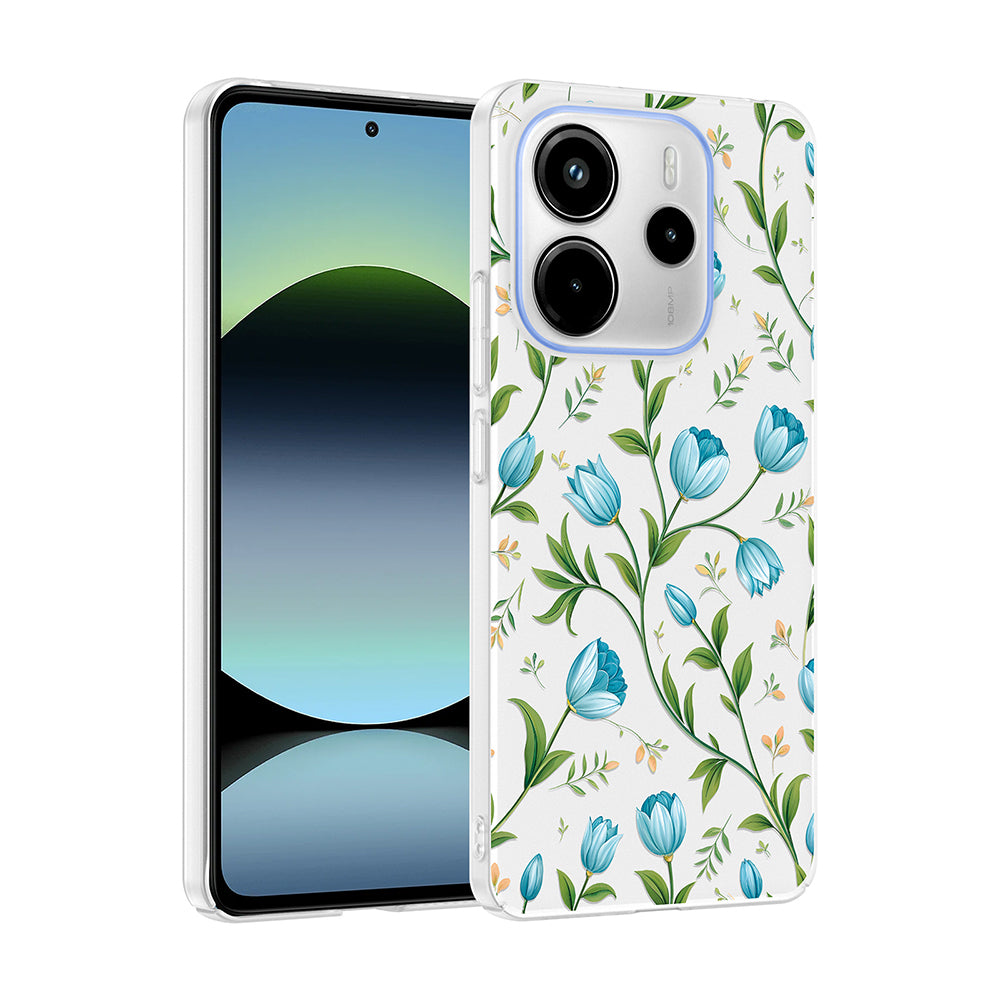 Xiaomi Redmi Note 14 4G Kılıf Kamera Korumalı Desenli Zore Klip Kapak