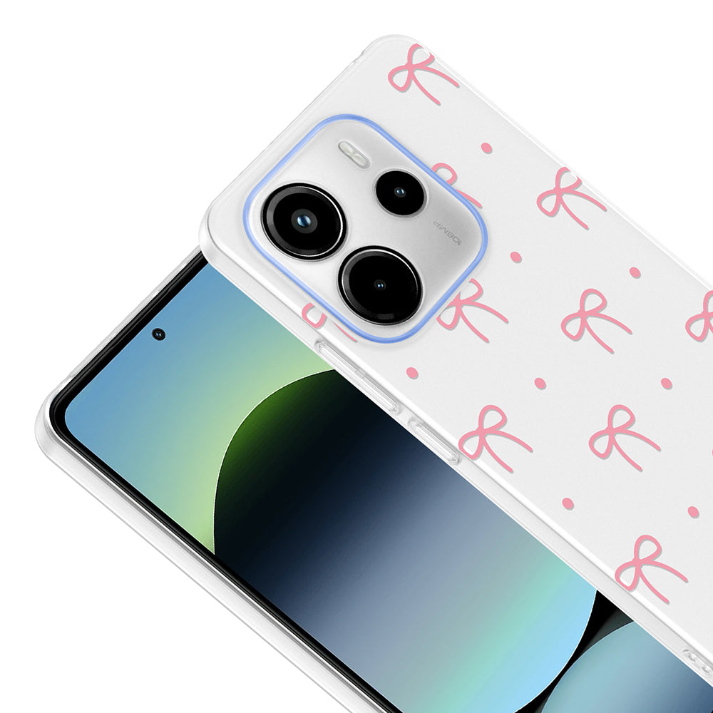 Xiaomi Redmi Note 14 4G Kılıf Kamera Korumalı Desenli Zore Klip Kapak