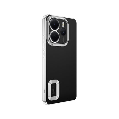 Xiaomi Redmi Note 14 4G Kılıf Kamera Korumalı Logo Gösteren Zore Omega Kapak