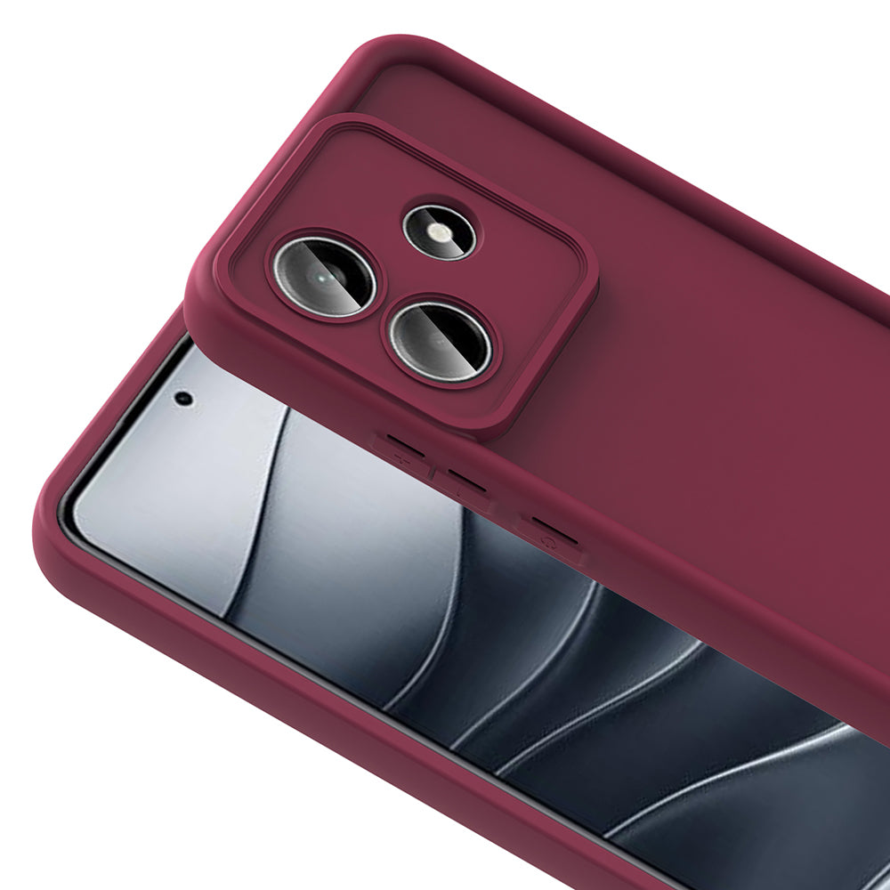 Xiaomi Redmi Note 14 4G Kılıf Kamera Korumalı Zore Ananas Kapak