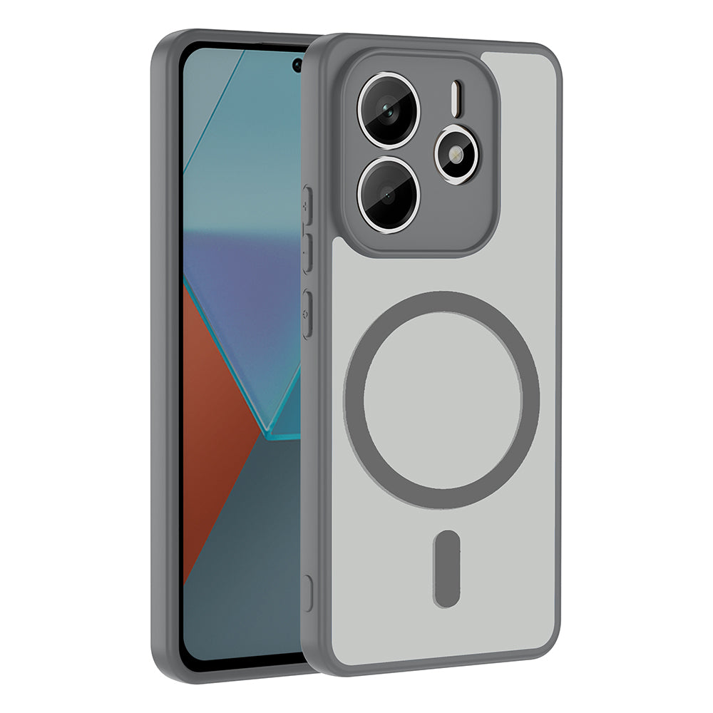 Xiaomi Redmi Note 14 4G Kılıf M-safe Şarj Özellikli Zore Babet Kapak