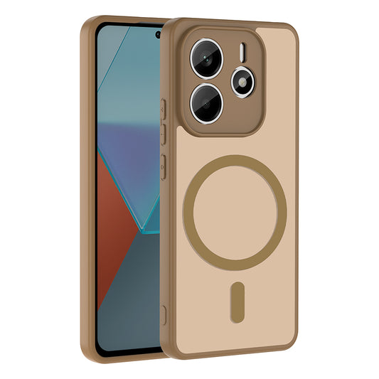 Xiaomi Redmi Note 14 4G Kılıf M-safe Şarj Özellikli Zore Babet Kapak