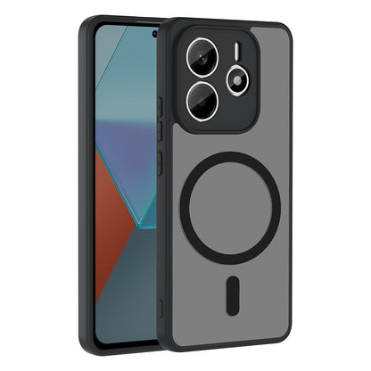 Xiaomi Redmi Note 14 4G Kılıf M-safe Şarj Özellikli Zore Babet Kapak