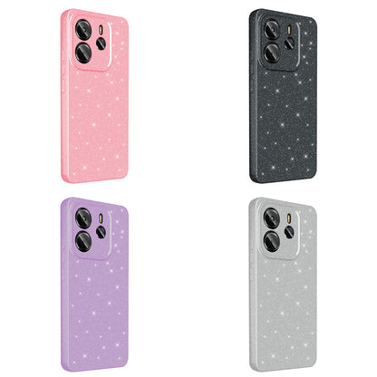 Xiaomi Redmi Note 14 Kılıf Kamera Korumalı Simli Lüks Zore Koton Kapak