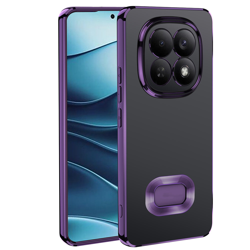 Xiaomi Redmi Note 15 4G Kılıf Kamera Korumalı Logo Gösteren Zore Omega Kapak