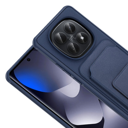 Xiaomi Redmi Note 15 4G Kılıf Kartlıklı TPU Zore Bikart Kapak
