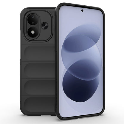 Xiaomi Redmi Note 17 Kılıf Esnek TPU Oyuklu Arka Yüzey Tasarımlı Zore Etnik Silikon Kapak