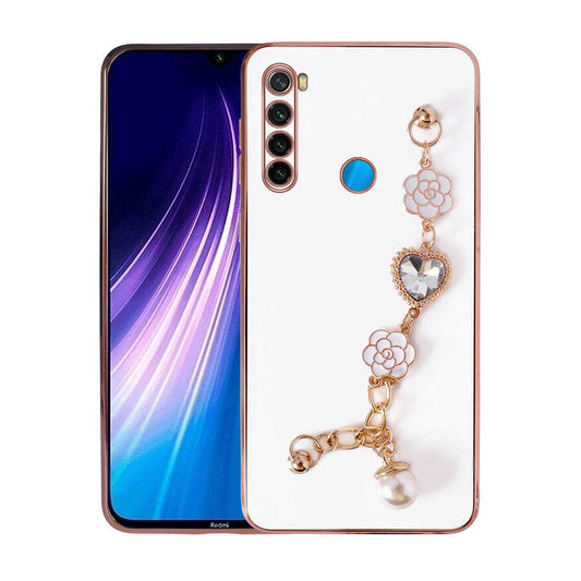 Xiaomi Redmi Note 8 Kılıf El Tutamaçlı Kamera Korumalı Zore Taka Silikon Kapak