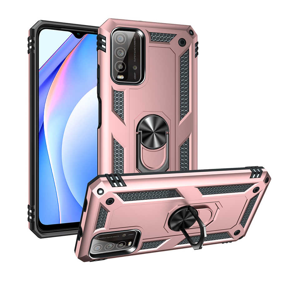 Xiaomi Redmi Note 9 4G Kılıf Zore Vega Kapak