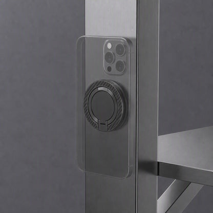 Zore Paris M162 Karbon Fiber Tasarımlı Magnetik Ring Standlı Telefon Tutucu