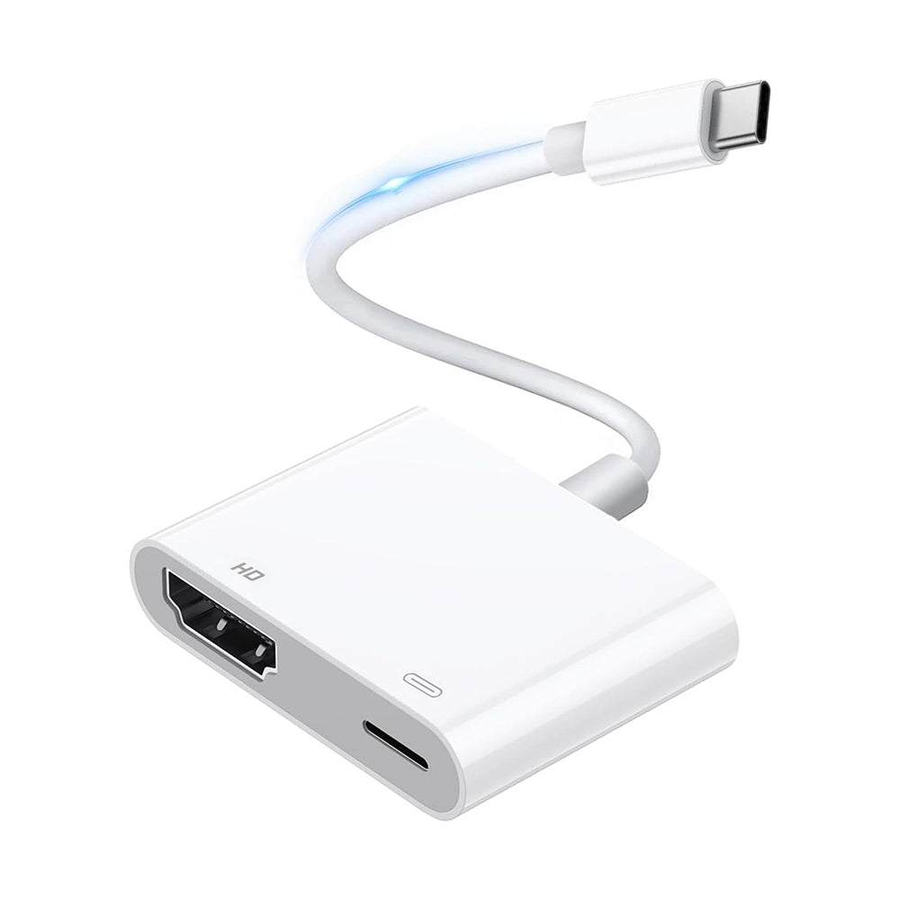 Zore Type-C to Type-C PD100W + HDMI 4K@30Hz 2in1 Adaptör